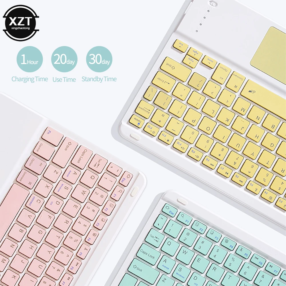 Беспроводная Bluetooth-клавиатура для iPad Pro11 Mini Teclado Samsung Xiaomi Tab планшета тачпада