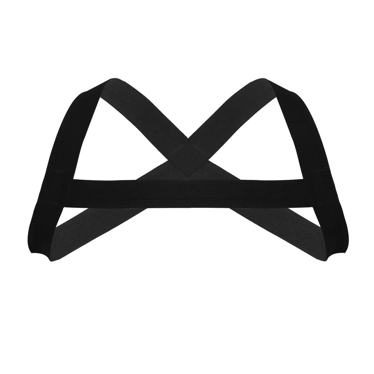 Мужской ремень X-shape, эластичный пояс на плечо, пояс на грудь, ремень для костюма в стиле панк, экзотические костюмы, нагрудный ремень