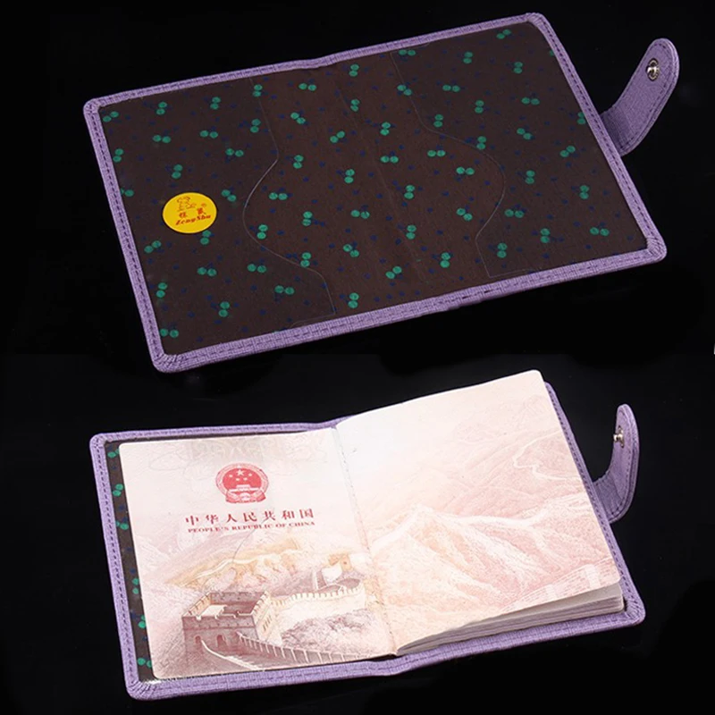 Женская обложка для паспорта из искусственной кожи с застежкой|Держатели карт и