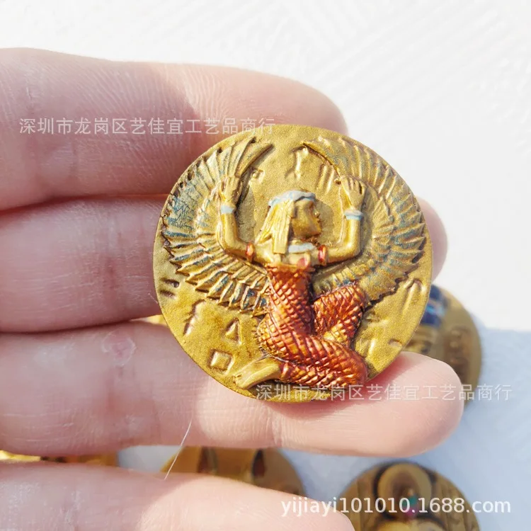 Старинная египетская мифология серия магнит на холодильник Декор Фараон Исида