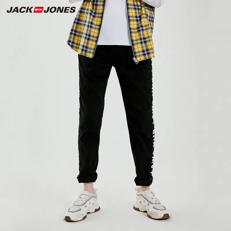 JackJones Для мужчин Slim Fit джинсы длиной до щиколотки для девочек Клянемся уличная