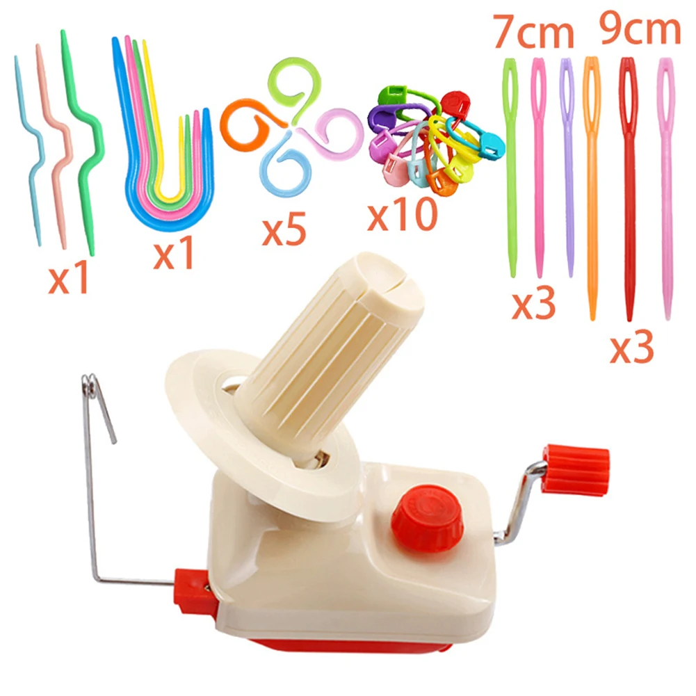 

DIY Sewing Hand Operated Yarn Winder Fiber Wool String Ball Thread Skein Cable Winder Machine for Making Repair Craft Tools New