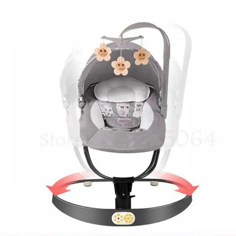 Детское Электрическое Кресло-Качалка детская колыбель шейкер для новорожденных