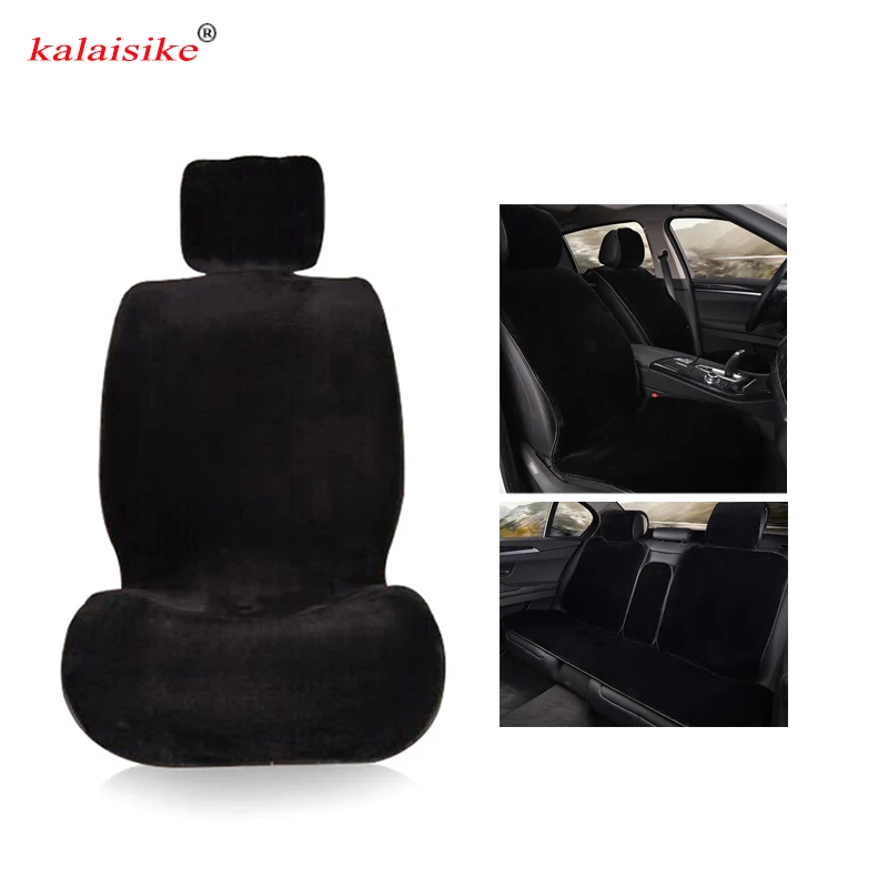

Kalaisike плюшевые универсальные автомобильные чехлы для сидений для Suzuki все модели grand vitara jimny swift SX4 Kizashi автостайлинг
