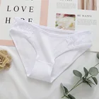 Трусы женские хлопковые, кружевные, 2021, 1 шт.