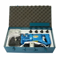 MHP-20 Electric hydraulic punching machine angle marble punching machine groove steel hole drilling Device eyelet machine
