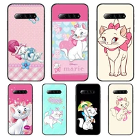 soft marie cat anime phone case for xiaomi redmi black shark 4 pro 2 3 3s cases helo black cover silicone back prett mini cover