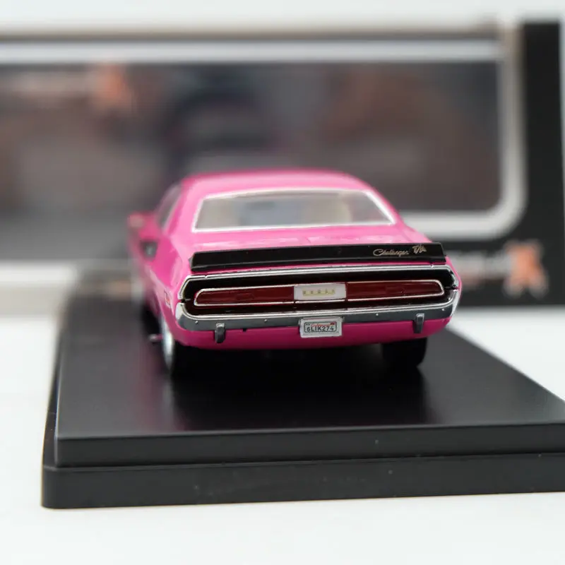 IXO Premium X 1:43 для Dodge Challenger T/A 1970 Pink PRD408J Ограниченная серия Коллекционная Смола авто