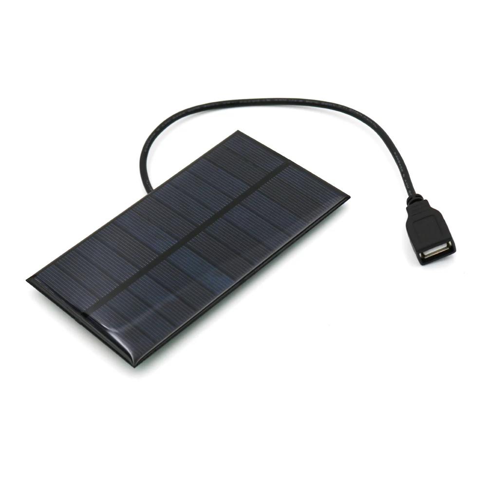 5V 300mA Выход USB 5 V 1 65 W солнечная Батарея Зарядное устройство флеш-накопитель с
