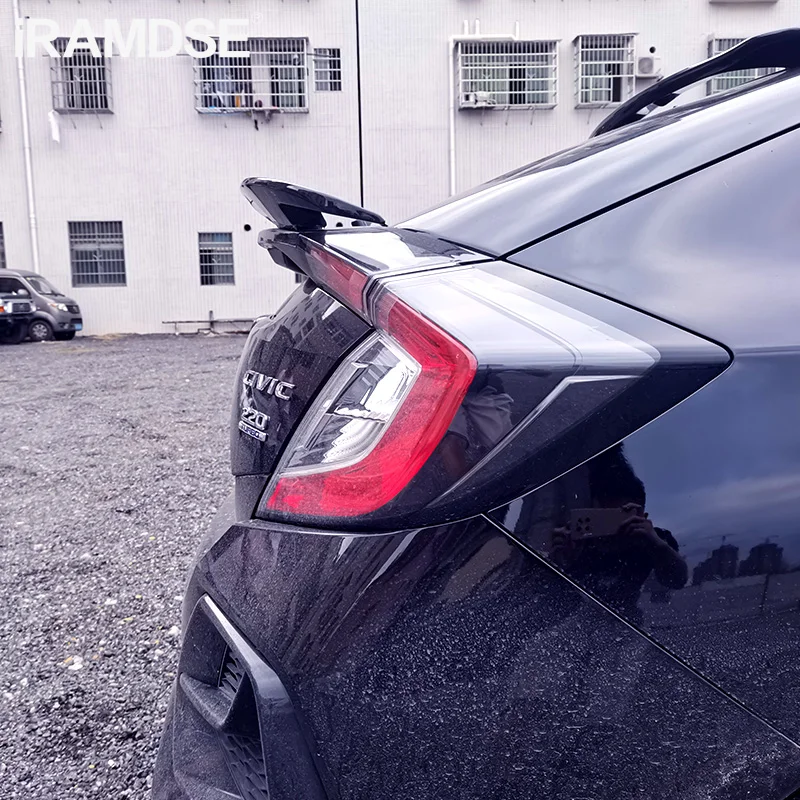 Спойлер из углеродного пластика Тип MT заднее крыло автомобиля ABS материала