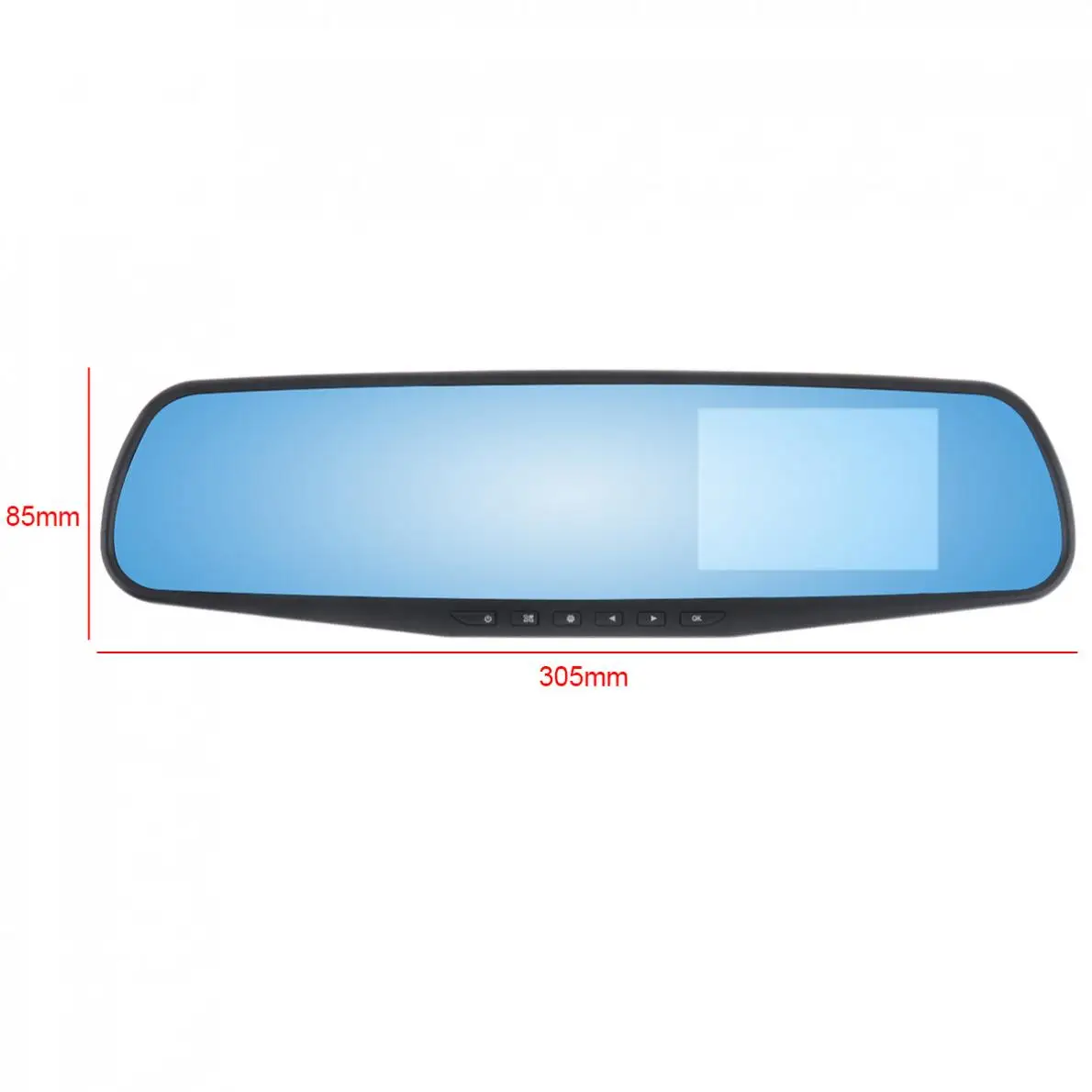 Автомобильный видеорегистратор с ЖК дисплеем 2 7 дюйма Full HD 1080P обнаружение