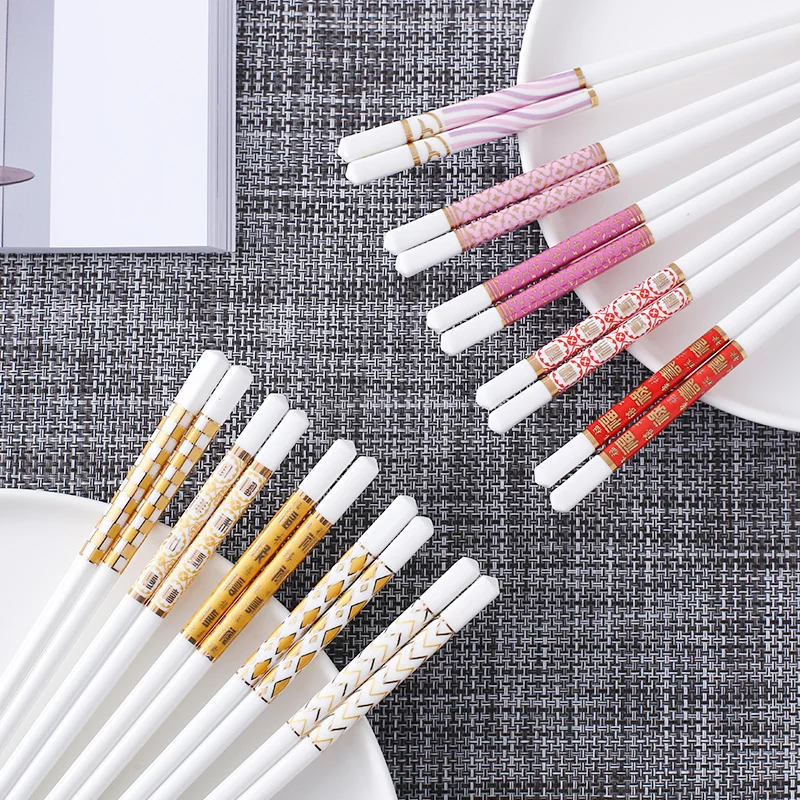 2020 Новое поступление 10 пар/компл. костяного фарфора палочки дозирующая детская