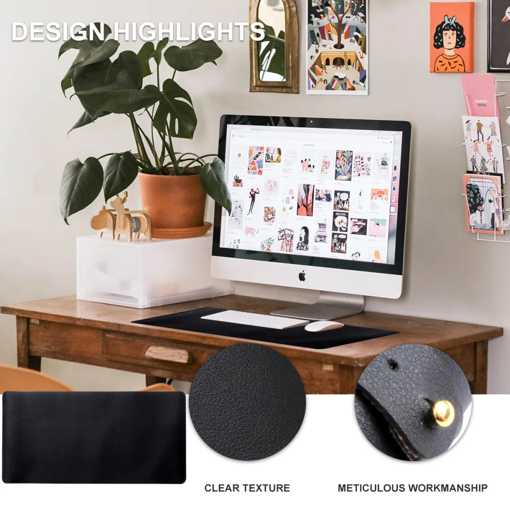 

1Pc Laptop Pad Large Desk Pad Household Table Writing Mat for Office