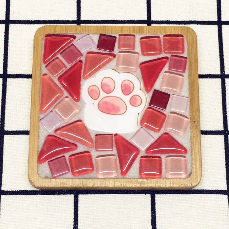 100 г DIY творческие разноцветные кристаллические мозаичные стеклянные зеркальные