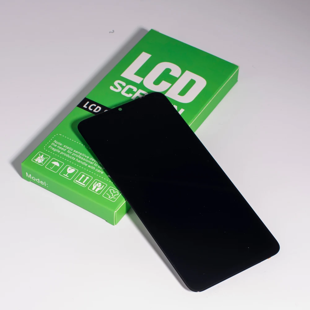 aaa lcd original for xiaomi redmi note 9t lcd display screens replacement tester mobile phone amoled free global shipping