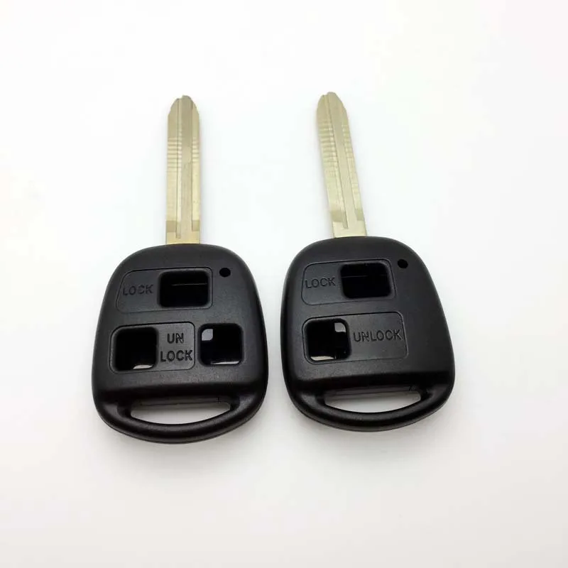 

2 3 Buttons Fob Key Case Remote Car Key Shell For Toyota Corolla Land Cruiser YARIS CAMRY RAV4 For Lexus RX300 ES300