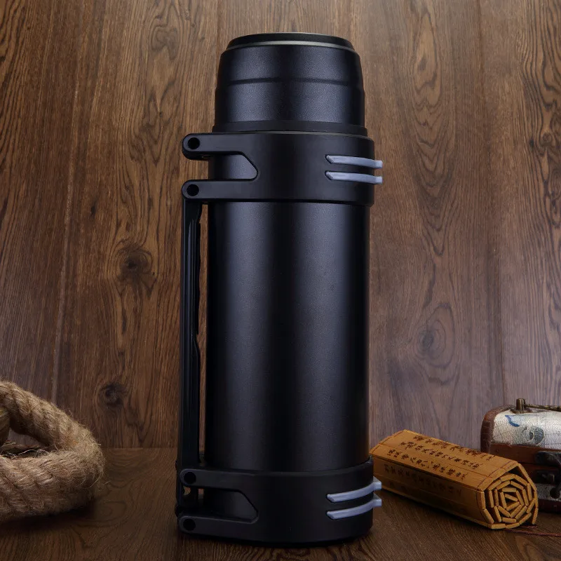 Термос из нержавеющей стали объемом 2 0 л портативная Вакуумная чашка для занятий