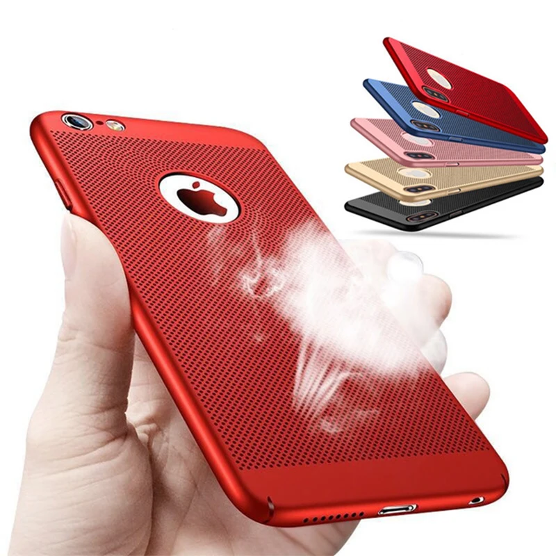 Роскошный чехол для телефона с отводом тепла из поликарбоната iPhone XS 11 pro Max 5 SE XR X 8 7