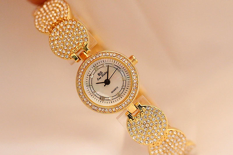 

Women Watches Quartz Ladies Gold Fashion Wrist Watches Diamond Stainless Steel Women Wristwatch Bracelet Wtach For Girl 2020