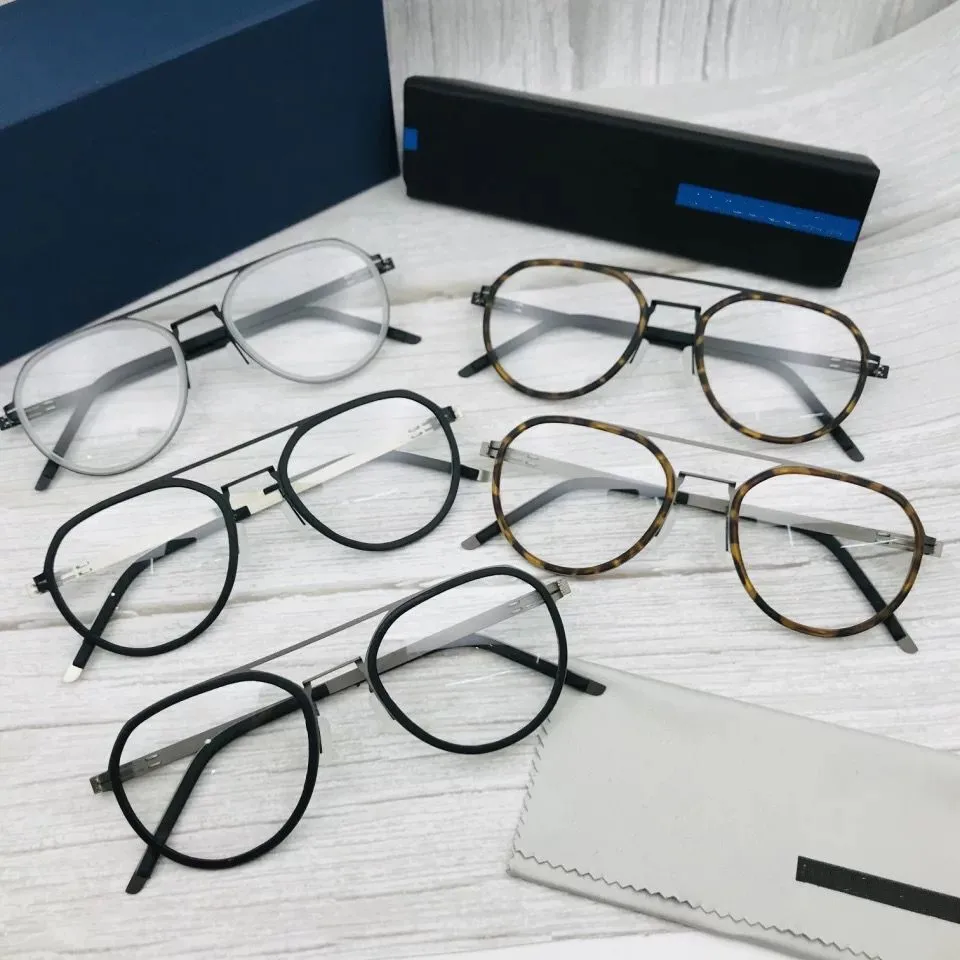 

2021 New Denmark Brand Glasses Men Women Korean Spectacles Frame Acetate Titanium Original Quality Eyeglasses Optical Eyewear