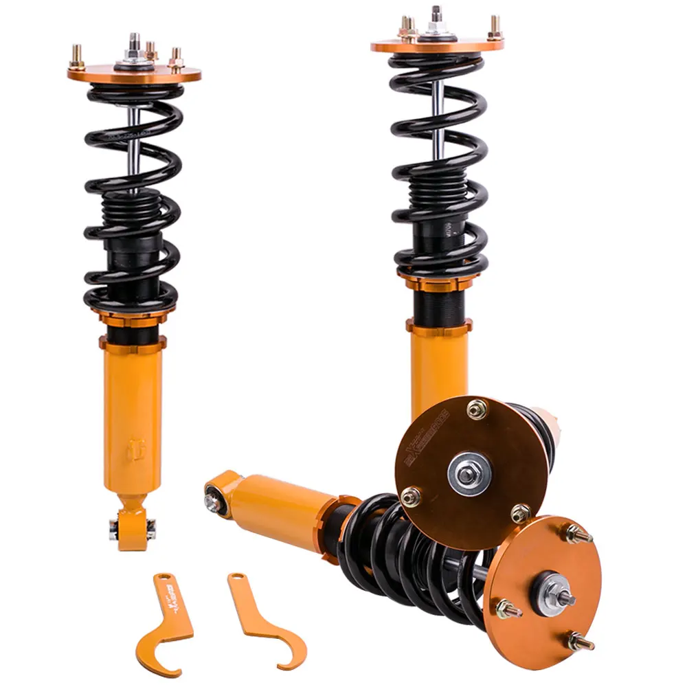 Adj. height Coilover Coilovers for Toyota Supra MA70 GA70 JZA70 86-93 Suspension Shock Absorber Front Rear Camber Plate | Автомобили и