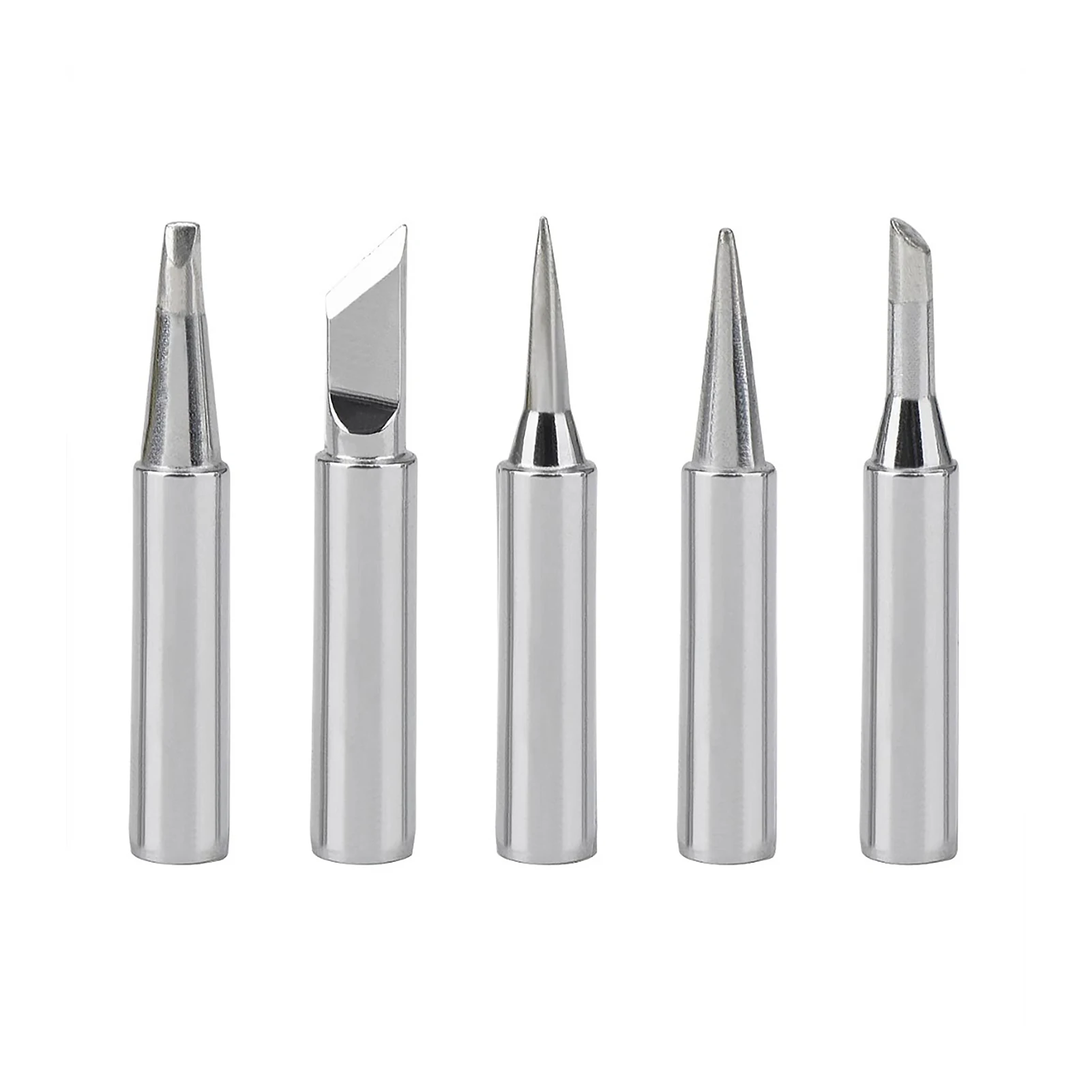 

5 шт. универсальный портативный сварочный наконечник DIY I K B 3C 2.4D, профессиональный 936 937 938 ремонтный Прочный инструмент, паяльная станция