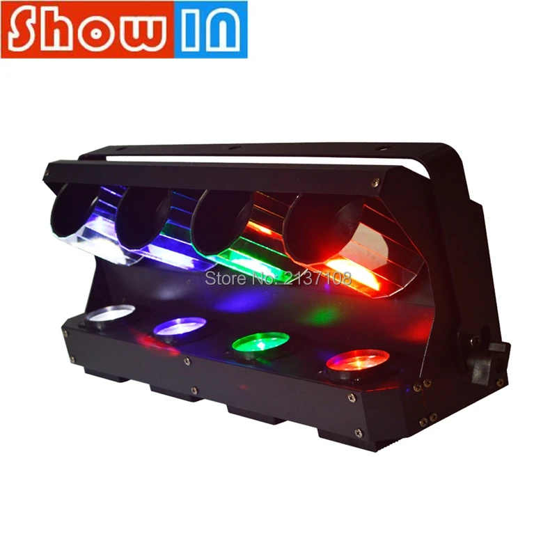 4 шт./лот 4*100 Вт RGBW светодиодный светильник с роллевым сканированием DMX Luces DJ диско