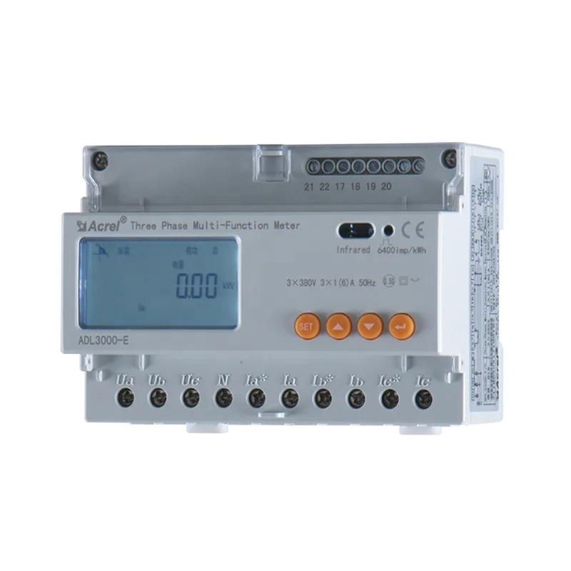

3-фазный мультитариф, подключенный счетчик электроэнергии с modbus rs485