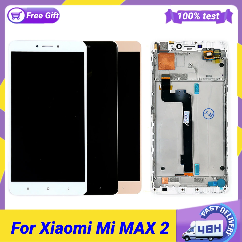 Оригинальный ЖК-дисплей для Xiaomi Mi Max 2 сенсорный экран дигитайзер в сборе замена