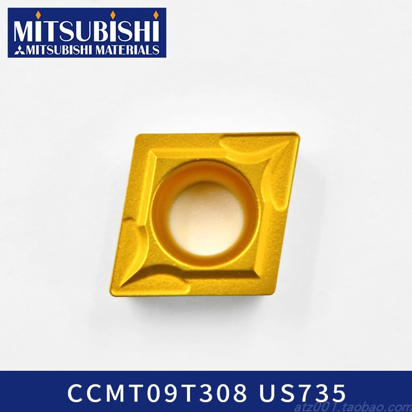 

MITSUBISHI CCMT09T302 US735/CCMT09T304 US735/CCMT09T308 US735 CNC Turning carbide inserts Stainless steel boring Original