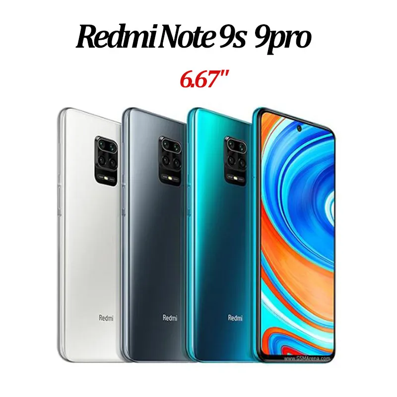

5in1/glass+xiomi redmi note 9 pro case shockproof cases for xiaomi redmi note 9 pro silicone Back Cover redmi note 9s 9 pro