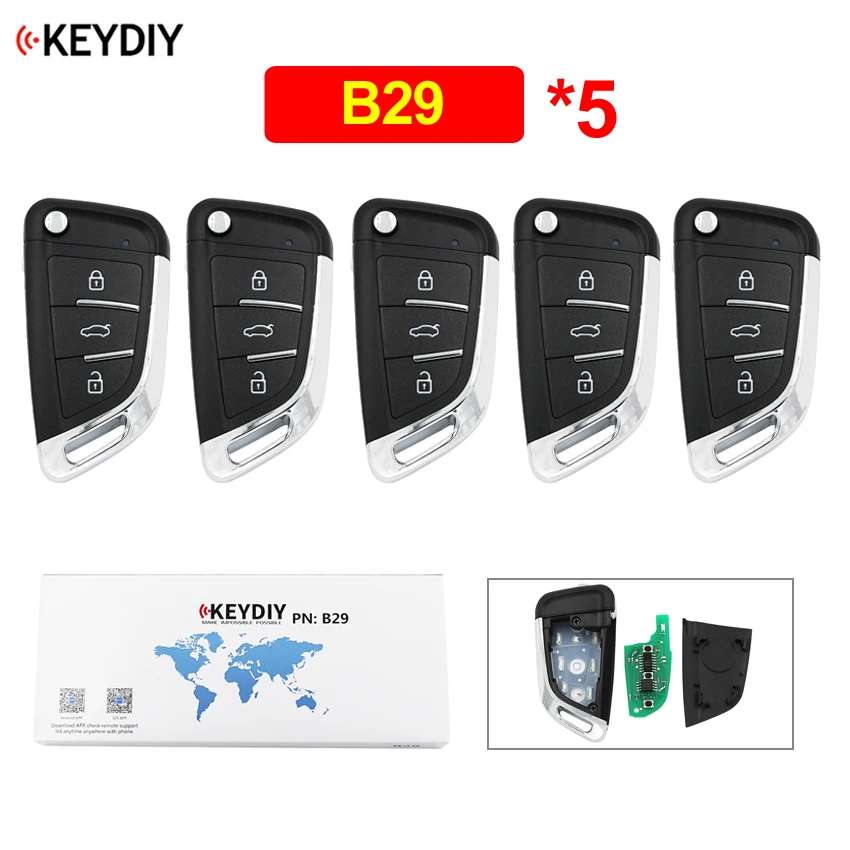 Универсальный пульт дистанционного управления B29 5 шт./лот с 3 кнопками для KD900 KD-X2 |