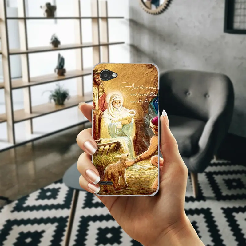 Soft TPU Phone Cases Cover for LG G2 G3 Mini G4 G5 G6 K4 K7 K8 K10 2017 V10 V20 V30 Nexus 5X Shell Christian Christmas Nativity | Мобильные