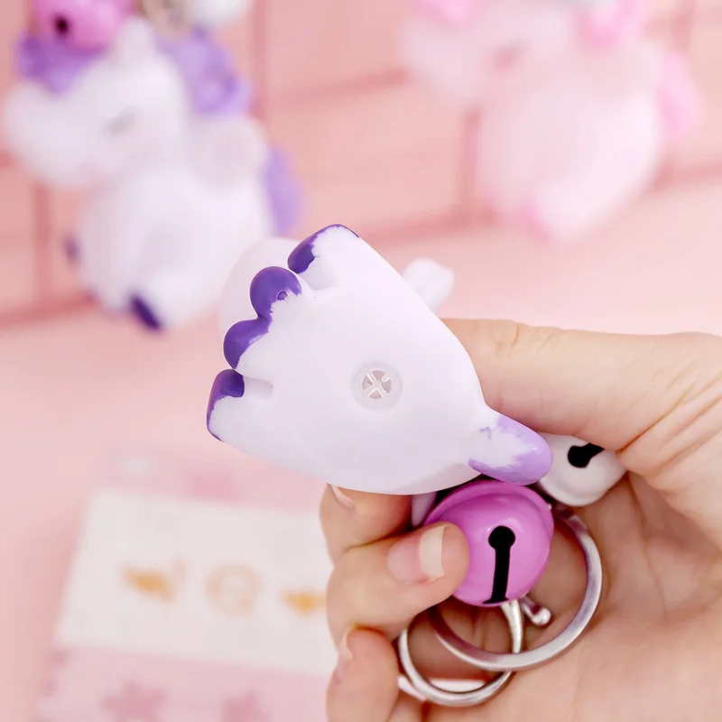 Kawaii Единорог сжимаемая игрушка ББ звук Антистресс игрушка брелок в форме куклы снятие стресса игрушка для детей девочек juguetes brinquedos