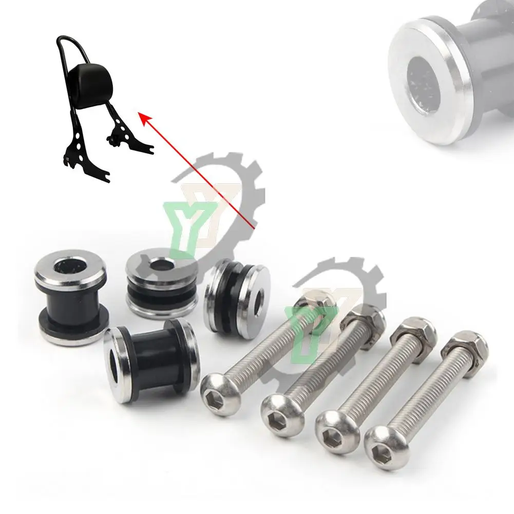 

XL1200 XL883 Motorcycle Detachable Sissy Bar Backrest Docking Hardware Kits For Harley Sportster XL 883 1200 2004-2015 2016 2017