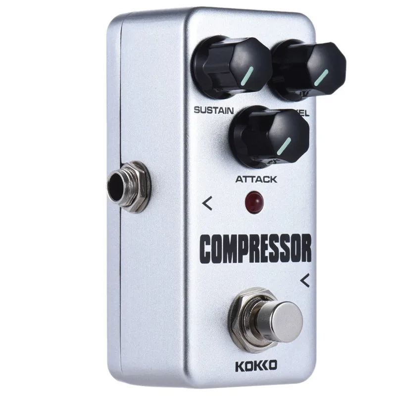 KOKKO педаль для гитары компрессор FCP2 мини электрический бас эффект настоящий