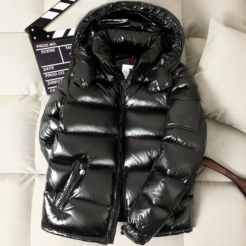 Мужской пуховик на 90% белом утином пуху в стиле Канады | Мужская одежда