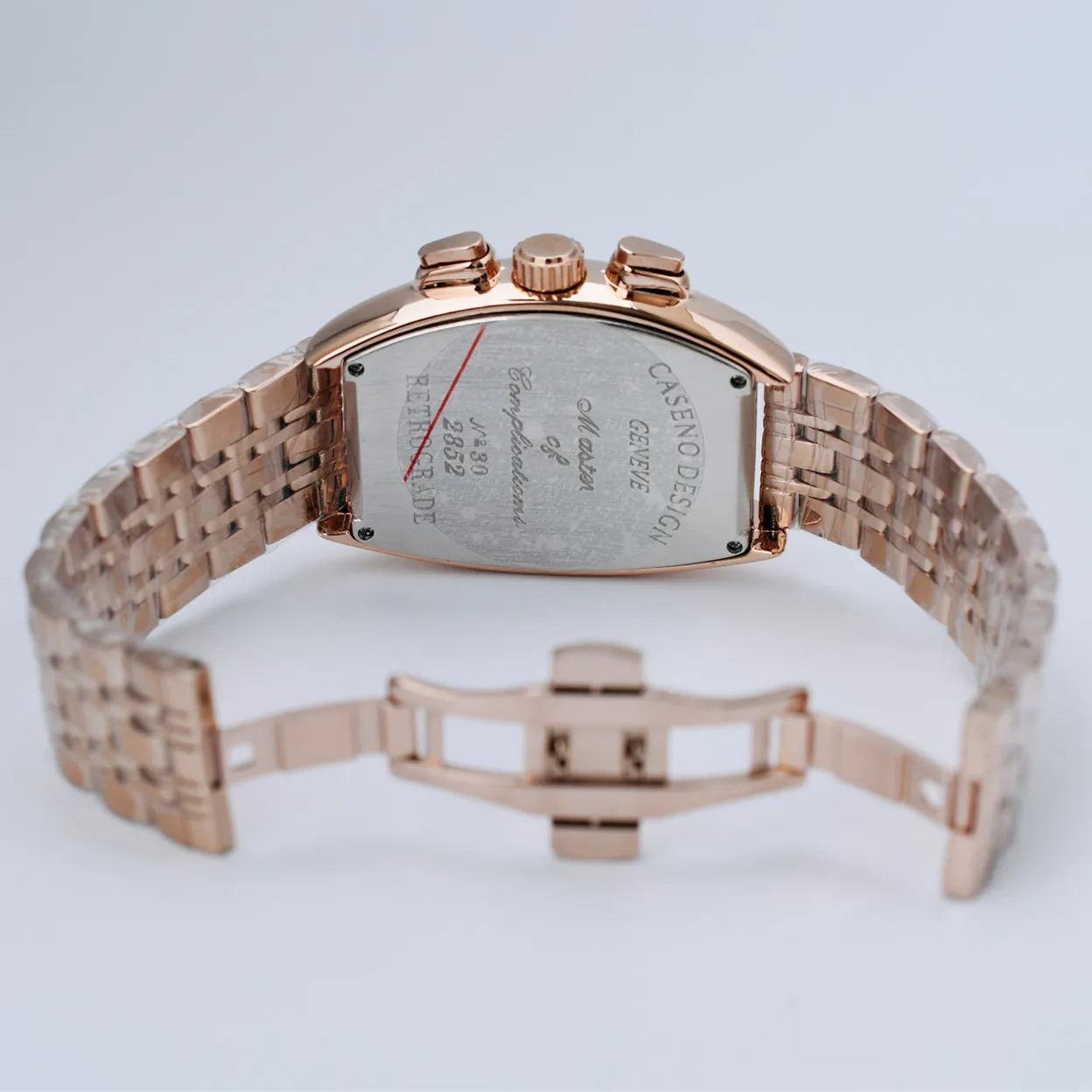 CASENO брендовые модные часы из нержавеющей стали tourbillon Механические Мужские золотые часы дропшиппинг день Дата Скелет Мужские часы с автоматическим подзаводом