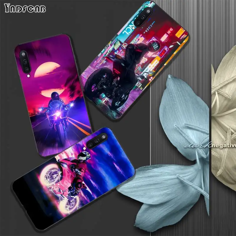 Роскошный силиконовый чехол YNDFCNB для телефона с мотоциклом мальчиков и девочек