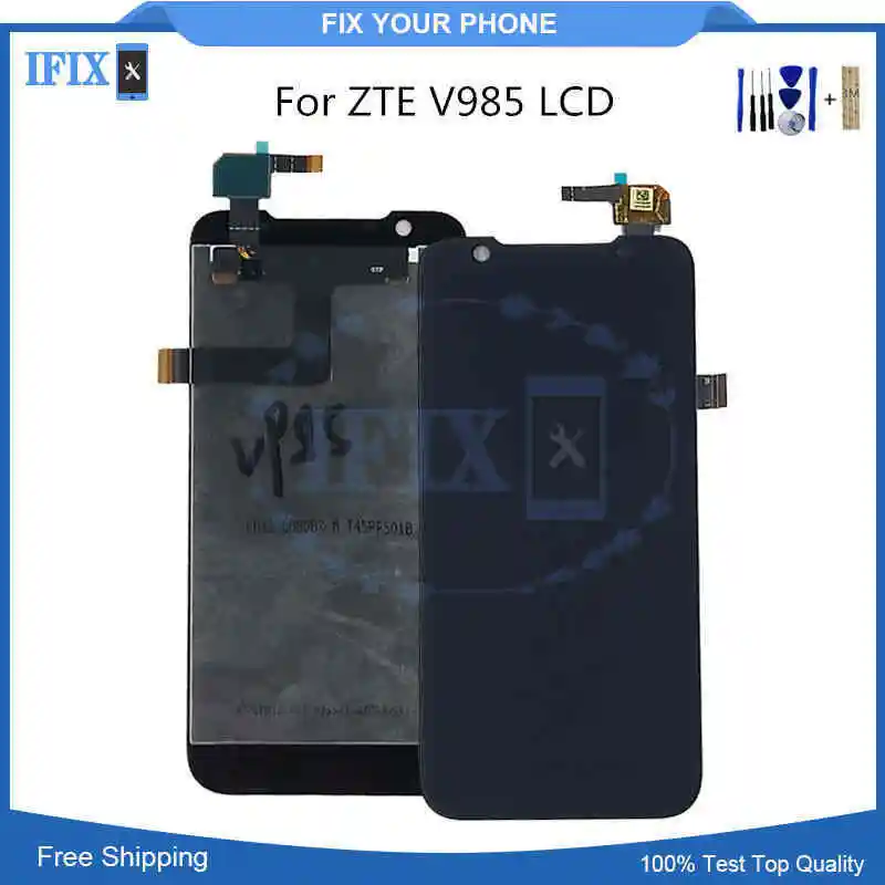 4 5 дюймов для zte Grand Era V985 U985 X ЖК дисплей с сенсорным экраном дигитайзер Aseembly