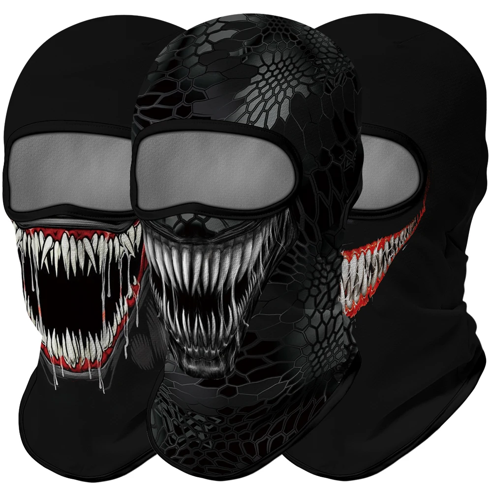 Маска-Бандана Venom Балаклава для велоспорта высокоэластичная бега рыбалки | Спорт