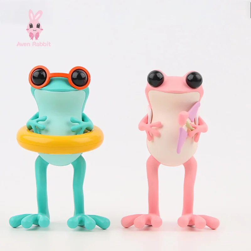 Caja ciega del Festival de las ranas para ni&ntilde;as, figuras de acci&oacute;n de Corea, Caja Sorpresa, Guess, bolso ciego, juguete, Caja, modelo regalo-3