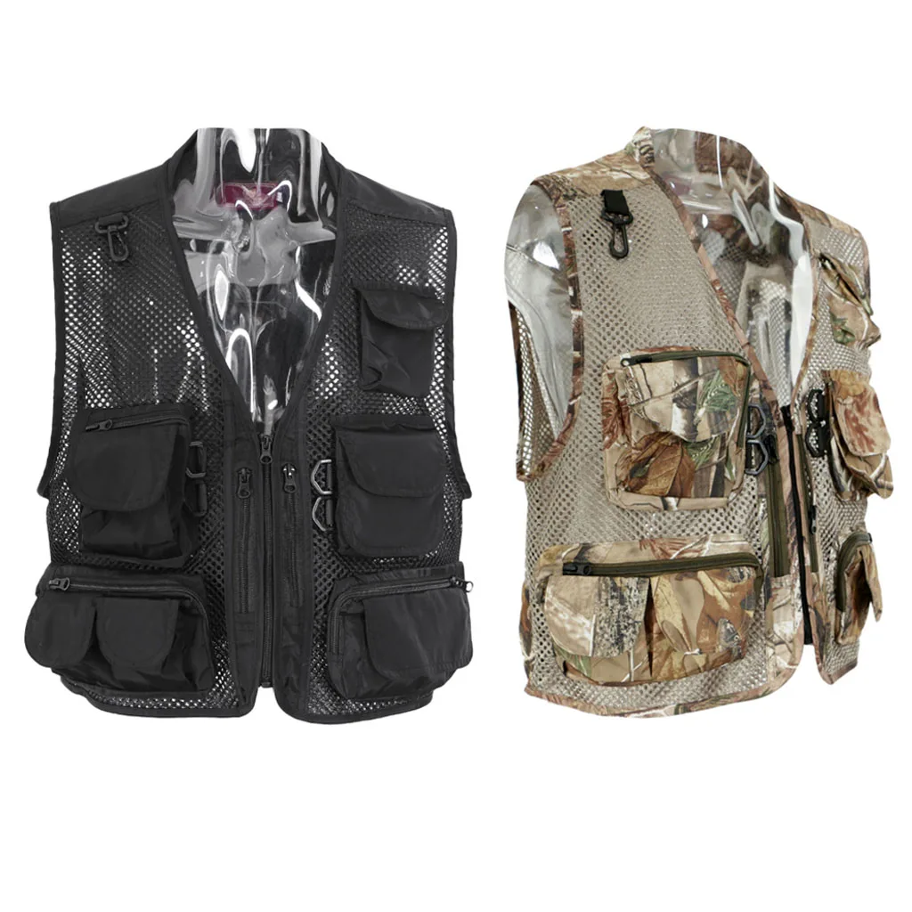 Быстросохнущие рыболовные жилеты для мужчин жилет рыбалки на открытом воздухе
