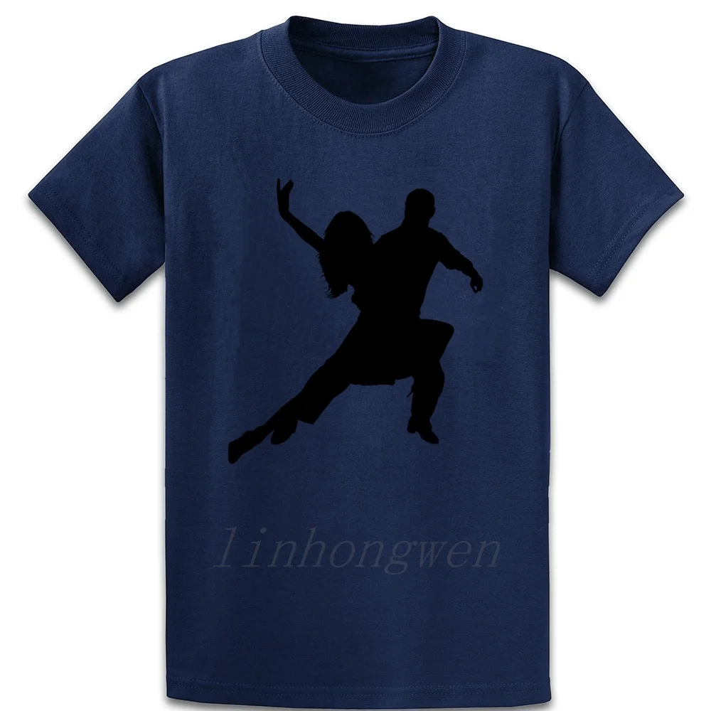 

Couple Dancing Silhouette T Shirt Pattern O Neck Short Sleeve Family New Fashion Designs Summer Graphic Shirt