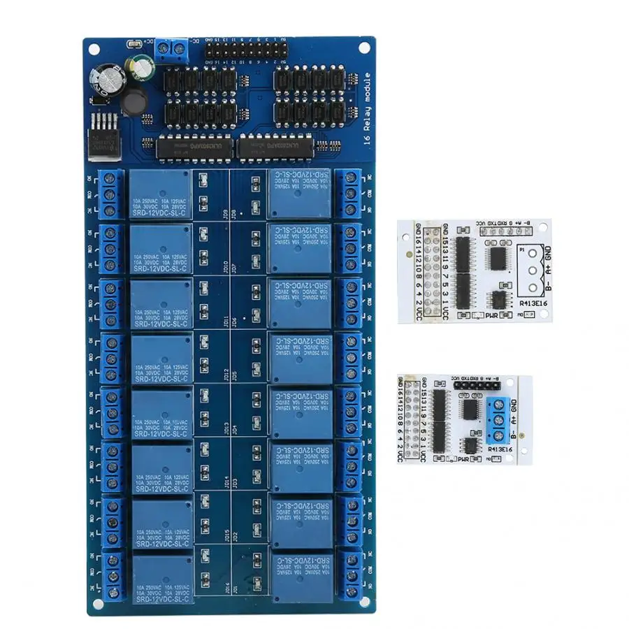 5 вольтовый 16 канальный модуль управления RS485 Модуль Rtu плата переключателя IO