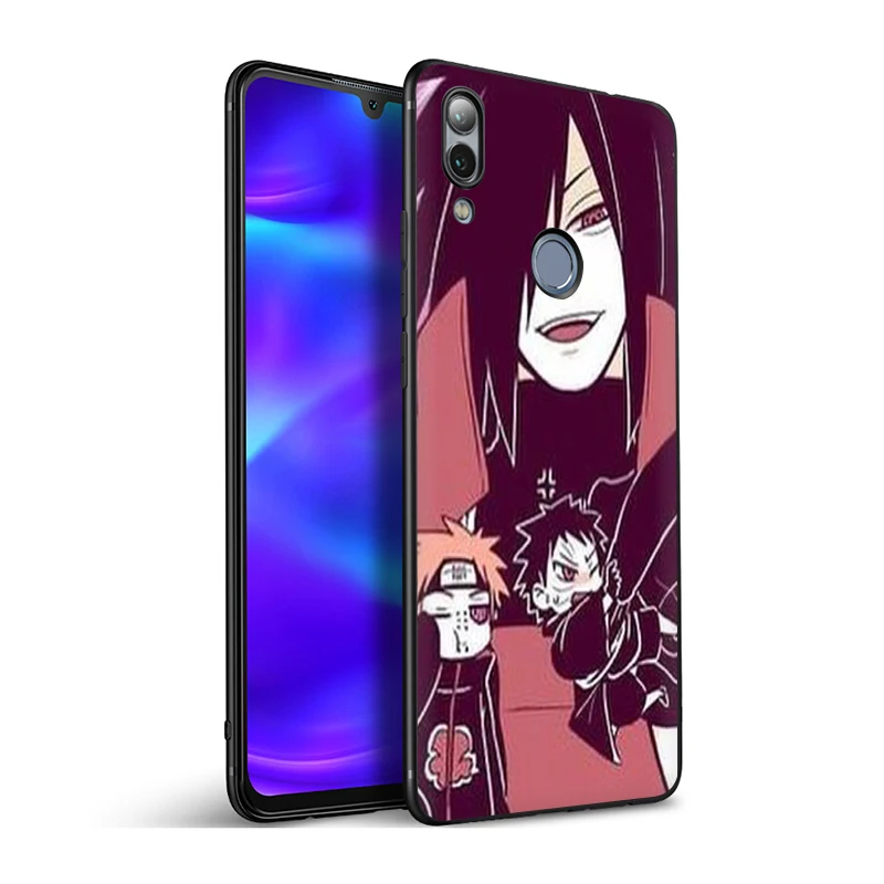 EWAU madara Uchiha Naruto силиконовый чехол для телефона для Huawei Honor 6a 7A Pro 7C 7X 8X 8C 8 9 Примечание 10 Lite вид 20 9X pro