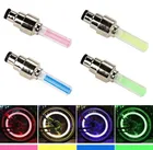 4 шт.2 шт. автомобильные велосипедные фары без аккумулятора, фонари для горного и шоссейного велосипеда, светодиодсветильник s-Фонари светодиодный колпачки для клапанов шин, светодиодсветильник фонари для колес и спиц