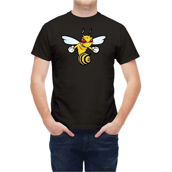 

Bee Hornet Wasp Mascot Men's T-Shirt