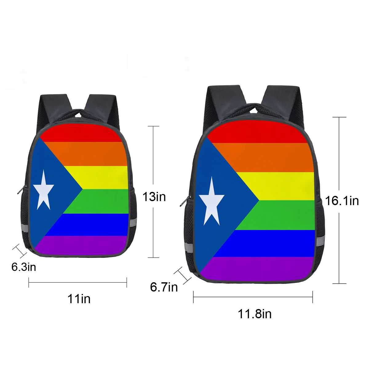 BackpackPride Lgbt Национальный Радужный Флаг школьные сумки для девочек подростков
