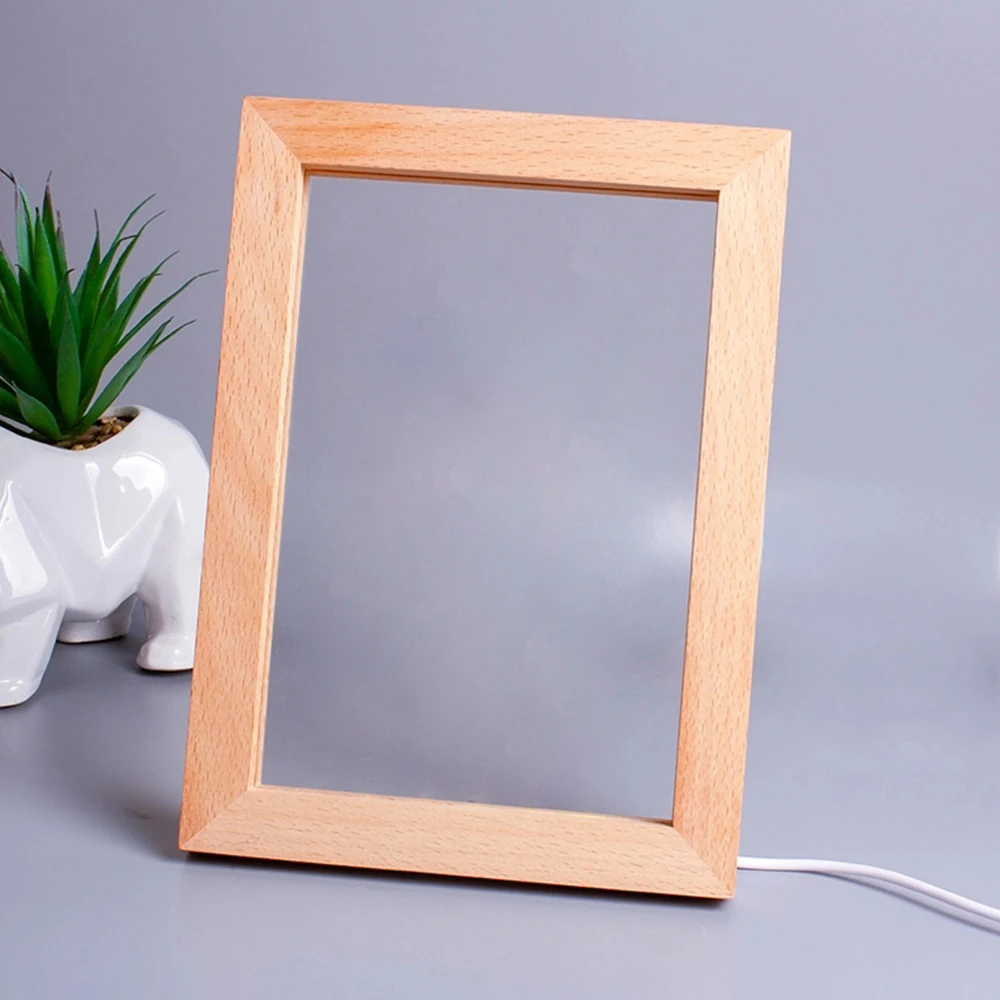 USB лампа для кровати в виде бабочки украшение спальни фоторамка рождественские